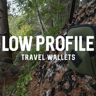 Low profile travel wallets or side bag is a must for your next road trip.