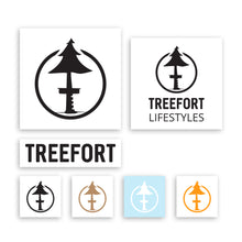 Load image into Gallery viewer, Black vinyl sticker pack by Treefort Lifestyles