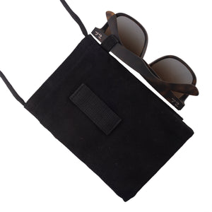 Back of the Travelers Trunk with sunglass loop | Treefort Lifestyles