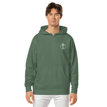 Load image into Gallery viewer, Hide Out Hoodie in Alpine Green by Treefort Lifestyles.