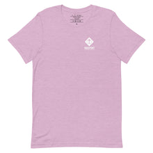 Load image into Gallery viewer, Employee Tee in Heather Prism Lilac by Treefort Lifestyles.