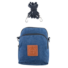 Load image into Gallery viewer, Blue Denim Forager Side Bag by Treefort Lifestyles