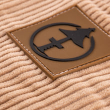 Load image into Gallery viewer, Tan Corduroy Travelers Trunk