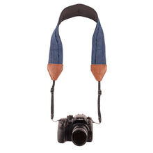 Load image into Gallery viewer, Lookout Camera Strap in Denim by Treefort Lifestyles.