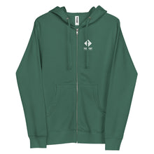 Load image into Gallery viewer, Dendro Zip Hoodie in Alpine Green by Treefort Lifestyles.