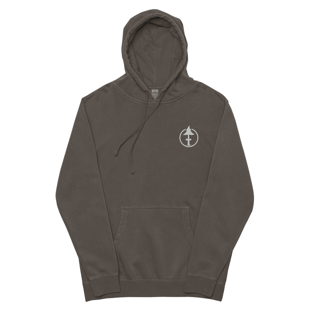 Hide Out Hoodie in Black by Treefort Lifestyles.