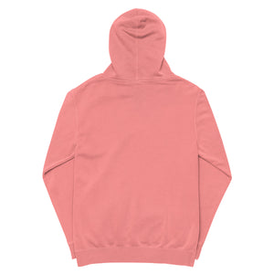 Hide Out Hoodie in Pink (back) by Treefort Lifestyles.