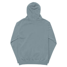 Load image into Gallery viewer, Hide Out Hoodie in Slate Blue (back) by Treefort Lifestyles.